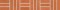 TERRACOTTA bordura 30x4,7x0,8 ceglasty DDPJ4626 [matowa szkliwiona]