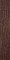DEFILE listwa 9,3x60 br�zowa DDRST361 [szkliwiona matowa]