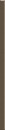 Uniwersalna Listwa Szklana Wenge 2,3x59,5 Brzowy [PARADY]