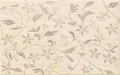 TANAKA CREAM INSERTO FLOWER 25x40 beowy WD798-011 [CERSANIT]