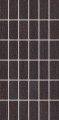 FASHION mozaika set 30x60 cm 5x10 czarna DDMBG624 [szkliwiona matowa]