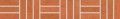 TERRACOTTA bordura 30x4,7x0,8 ceglasty DDPJ4626 [matowa szkliwiona]