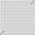 TETRIS mozaika 1,1x1,1 30x30x0,6 bia�oz�ota GDM01001