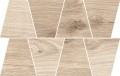 Natural Cream Mosaic Trapeze beowy 19 x 30,6 matowa	struktura	OD498-077 [OPOCZNO]