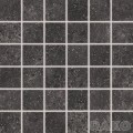 BASE mozaika set 30x30 cm 5x5 czarna DDM06433 gadki-z reliefem mat [RAKO]