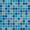 mozaika set 30x30 cm 2,5x2,5 niebieska GDM02045 szkliwiona byszczca [RAKO]