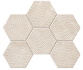 Sfumato hex Mozaika cienna 289x221 Mat [TUBDZIN]