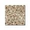 Mozaika Szklano-Kamienna_metal  ElCasa BROWN PEARL 30,5x30,3