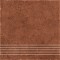 Riva RIV 07 stopnica br�zowy 33x33 natura [CERAMIKA GRES]