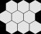 Cambia white lappato heksagon 27,53x33,4cm Lappato Mozaika [CERRAD]