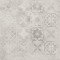 Softcement white patchwork 59,7x59,7cm Matowa Dekor, Matowa [CERRAD]