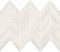 MARKURIA WHITE CHEVRON MOSAIC MATT 29,8x25,5 Biaa 29,7x25,5 WD1017-001 [CERSANIT]