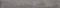 DIVERSO GREY SKIRTING MATT RECT 7,2x59,8 Szara Gadka, Mat ND576-047 [CERSANIT Life Designed]