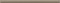 Listwa cienna szklana Tempre brown 608 x 23 Poysk [DOMINO]