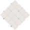 Mozaika cienna Idylla white 298 x 298 Poysk [DOMINO]
