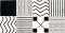 Dekor �cienny Tibi geo 1 608 x 308 Mat [DOMINO]