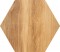 Dekoracja gresowa Senja wood hex MAT 441 x 509 [DOMINO]