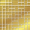 Gold glass mosaic 25x25 [Ceramika BIANCA]