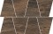 Rustic Mocca Mosaic Trapeze brzowy 19 x 30,6 matowa	struktura	OD498-085 [OPOCZNO]