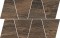 Rustic Mocca Mosaic Trapeze br�zowy 19 x 30,6 matowa	struktura	OD498-085 [OPOCZNO]