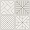Patchwork Tetris 29,8 x 29,8 NT1223-007-1 [OPOCZNO]