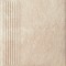 Scandiano Beige Stopnica Prosta 30x30 struktura [PARADY�]