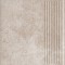 Viano Beige Stopnica Prosta 30x30 struktura [PARADY�]