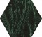 Urban Colours Green Inserto Szklane Heksagon 19,8x17,1 struktura [PARADY�]
