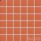 SANDSTONE PLUS mozaika set 30x30 cm-szk�o 5x5 pomara�czowa-szk�o VDM05048 g�adki-szk�o [RAKO]