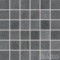FORM mozaika set 30x30 cm 5x5 ciemnoszara DDM05697 gadki-mat [RAKO]