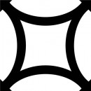 MAYOLICA DISTRICT FIGURE BLACK 20,0x 20,0/P�YTKA GRESOWA [ElCasa]