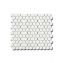 Mozaika Gresowa  ElCasa HEXAGON BLANCO SHINE 26x30