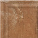 Piatto terra 30x30cm Matowa Stopnice [CERRAD]