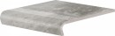 V-shape Piatto gris 30x32cm Matowa Stopnice [CERRAD]