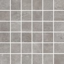 Softcement silver mosaic polished 29,7x29,7cm Polerowana Mozaika Polerowana [CERRAD]