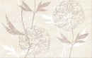 FERRATA BEIGE INSERTO FLOWER 25x40 Be�owy WD953-006 [CERSANIT]