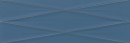 GRAVITY MARINE BLUE SILVER INSERTO SATIN 24x74  ND856-014 [CERSANIT] GRAVITY