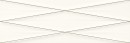 GRAVITY WHITE SILVER INSERTO SATIN 24x74 Odcienie bieli ND856-013 [CERSANIT] GRAVITY