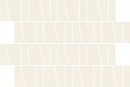 ZAMBEZI IVORY TRAPEZE MOSAIC MATT 20x29,9 Bia�a G�adka, Matowa WD942-013 [CERSANIT]
