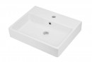 Temisto Umywalka ceramiczna nablatowa - 50x40 cm bia�y CDT_6U4S [DEANTE]
