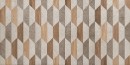 Dekor �cienny Dover graphite geo 608 x 308 Mat [DOMINO]