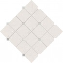 Mozaika cienna Idylla white 298 x 298 Poysk [DOMINO]