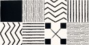 Dekor �cienny Tibi geo 1 608 x 308 Mat [DOMINO]