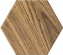 Pytki cienne Burano wood hex 125 x 110 Mat [DOMINO]