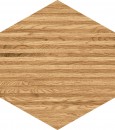 P�ytki �cienne Flare wood hex 125 x 110 Mat [DOMINO]