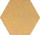 Dekor �cienny Bihara gold hex 125 x 110 Po�ysk [DOMINO]