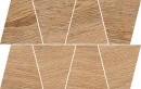 Rustic Light Brown Mosaic Trapeze Matt Rect br�zowy 19 x 30,6 struktura	matowa	OD498-079 [OPOCZNO]