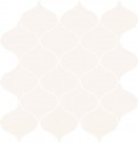 OCEAN ROMANCE WHITE MOSAIC SATIN bia�y 28,1 x 29,3 OD1023-009 [OPOCZNO]