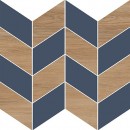 LOVE YOU NAVY FULL MOSAIC SATIN niebieski 29 x 29 ND1034-004 [OPOCZNO]