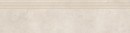 SMOOTH ROCKSTONE WHITE STEPTREAD MATT RECT 29,8X119,8 G1 ND1518-052 [OPOCZNO]